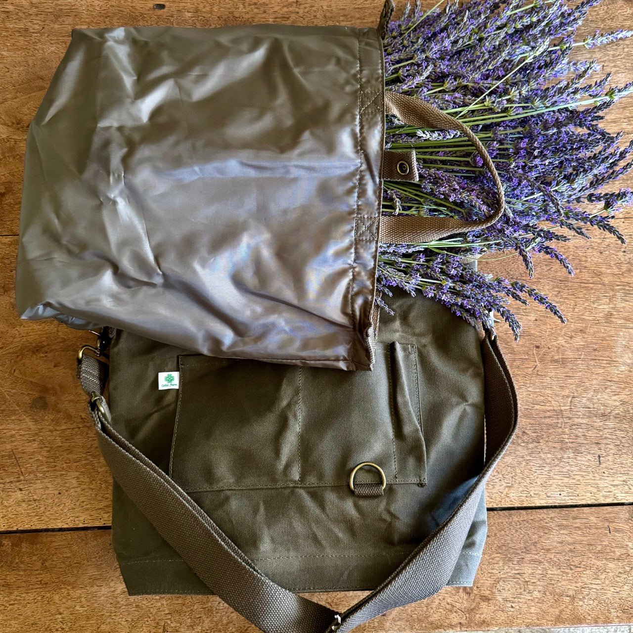 Gardener's Multipurpose Shoulder Bag | For Tools, the Market or Harvest | Heirloom Boulevard