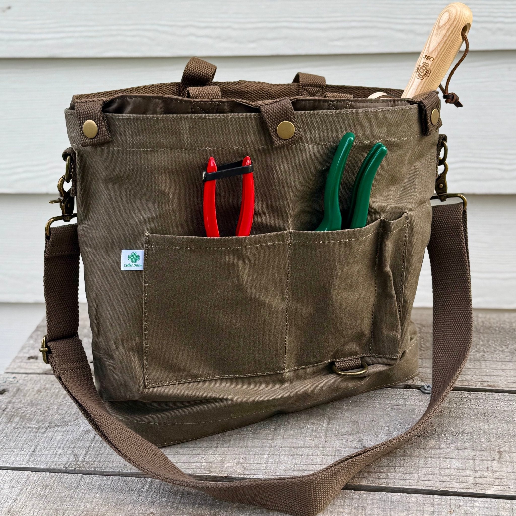 Gardener's Multipurpose Shoulder Bag | For Tools, the Market or Harvest | Heirloom Boulevard