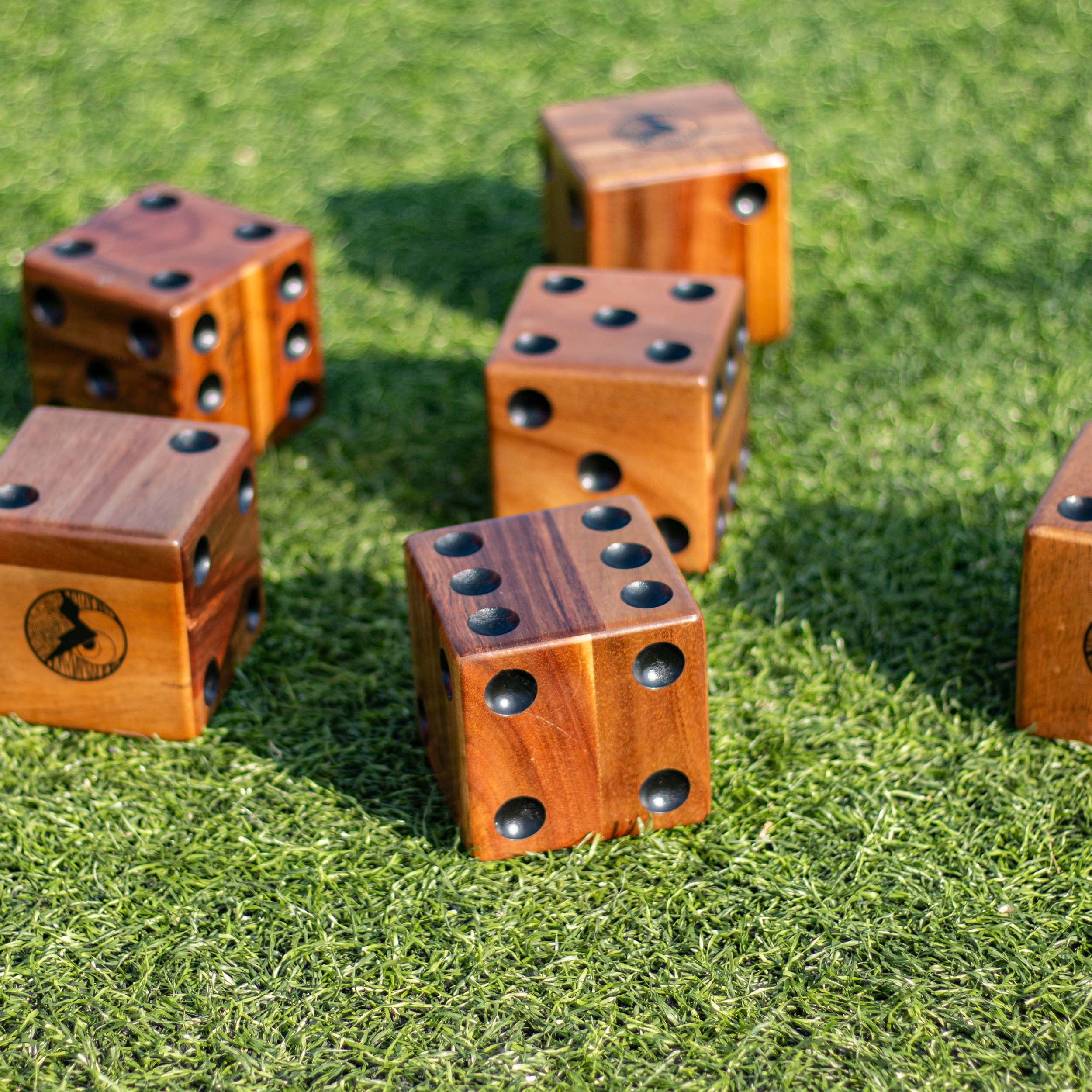 Elakai Giant Wood Dice | Heirloom Boulevard