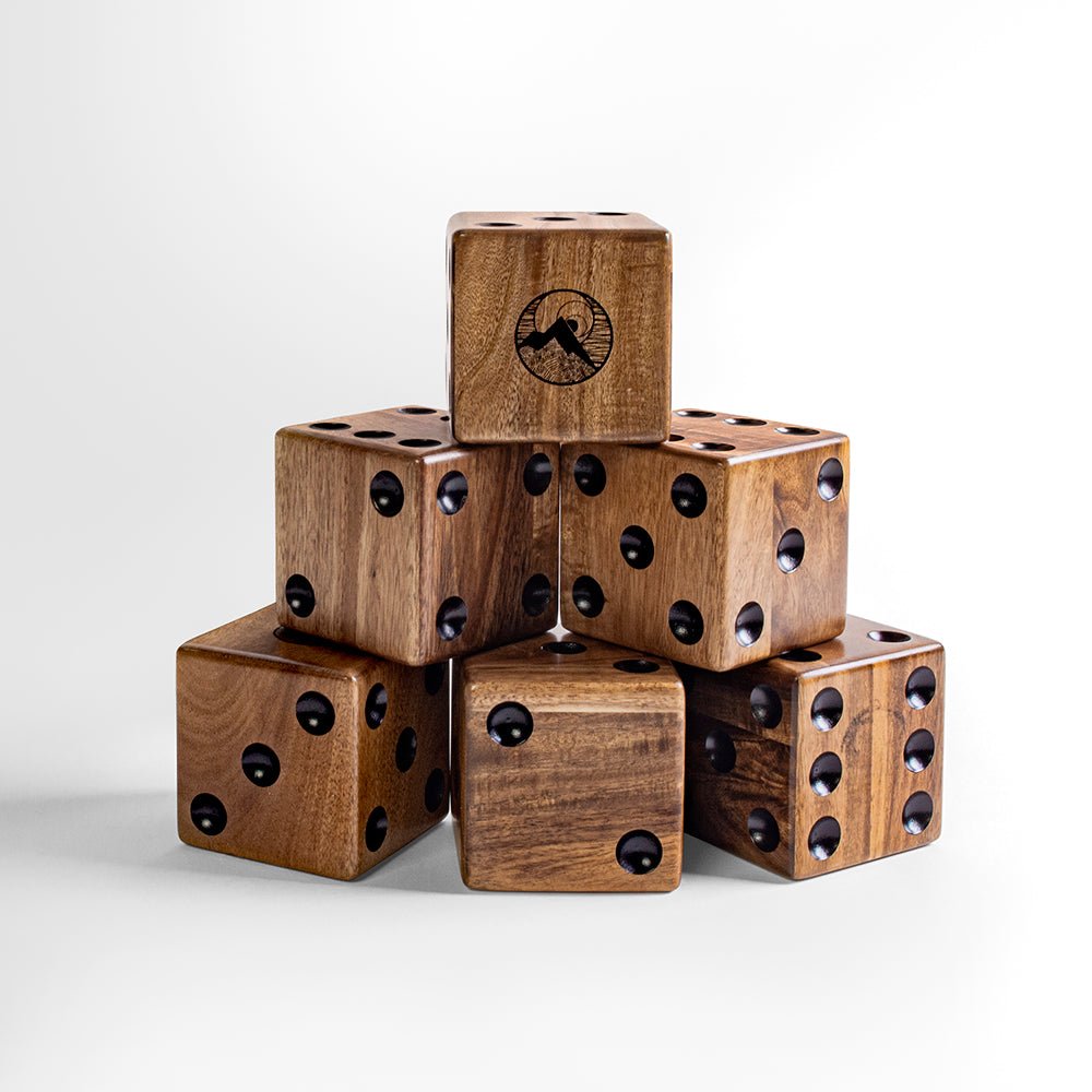 Elakai Giant Wood Dice | Heirloom Boulevard