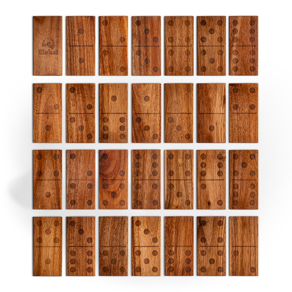 Elakai Giant Wood Dominoes | Heirloom Boulevard