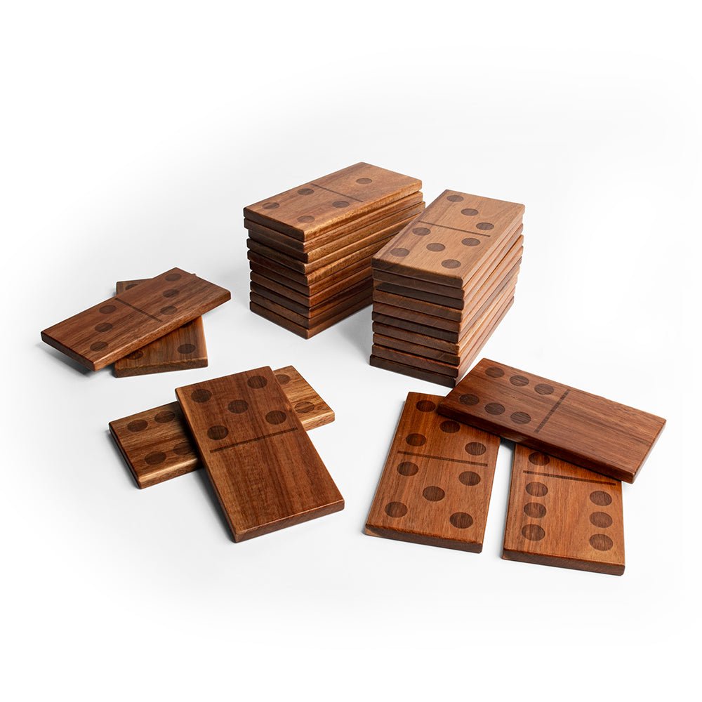 Elakai Giant Wood Dominoes | Heirloom Boulevard