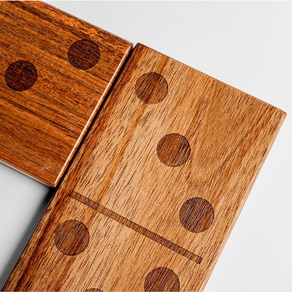 Elakai Giant Wood Dominoes | Heirloom Boulevard