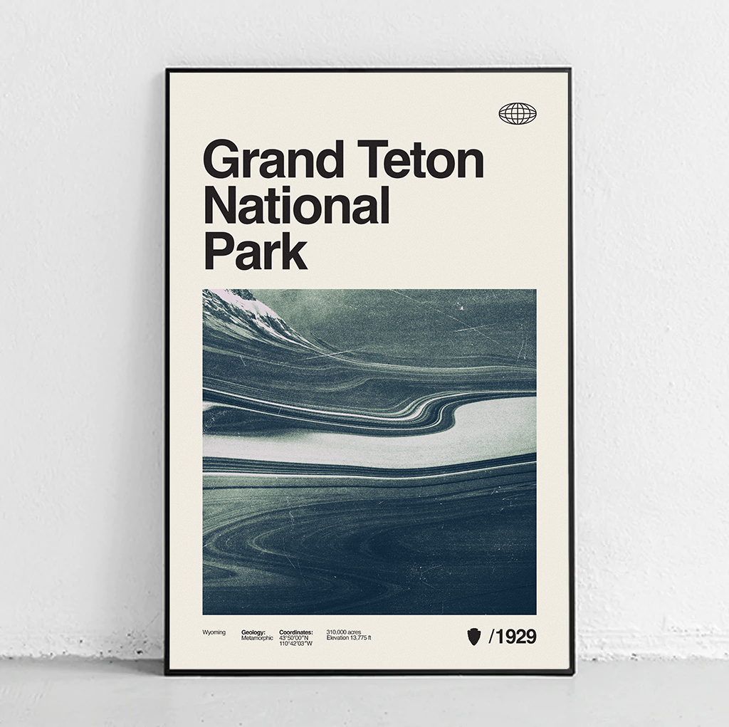 Grand Teton National Park - by Sandgrain Studio Sandgrain Studio | Heirloom Boulevard