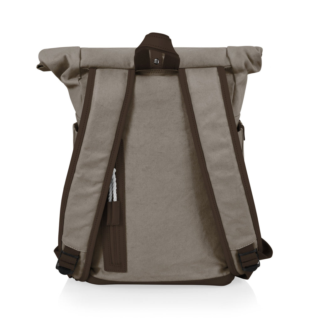 Picnic Time Carmel Roll Top Picnic Backpack Cooler | Heirloom Boulevard