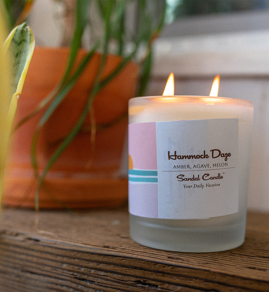 Sandal Candle | Hammock Daze