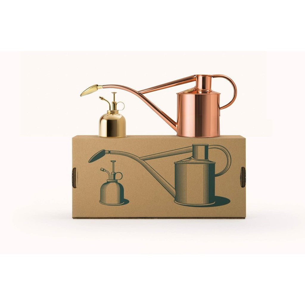 Haws Gardener Gift Set - Rowley Ripple & Spritzer Copper & Brass | Heirloom Boulevard