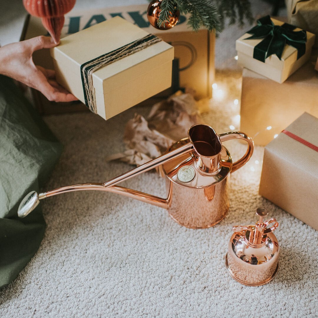 Haws Gardener Gift Set - Rowley Ripple & Spritzer Copper & Copper | Heirloom Boulevard
