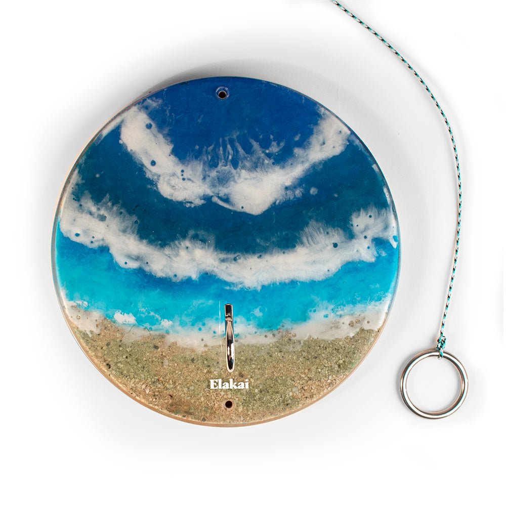 Elakai Hook and Ring Toss Game with Resin and Epoxy Finish | The Beach Hook and Ring Game | Heirloom Boulevard