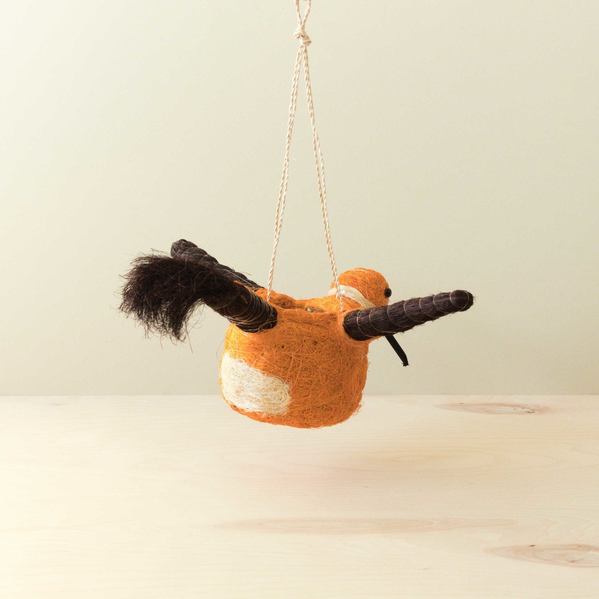 Hummingbird Planter - Coco Coir | LIKHA x Gilded Frond Clay + Textiles LIKHÂ | Heirloom Boulevard