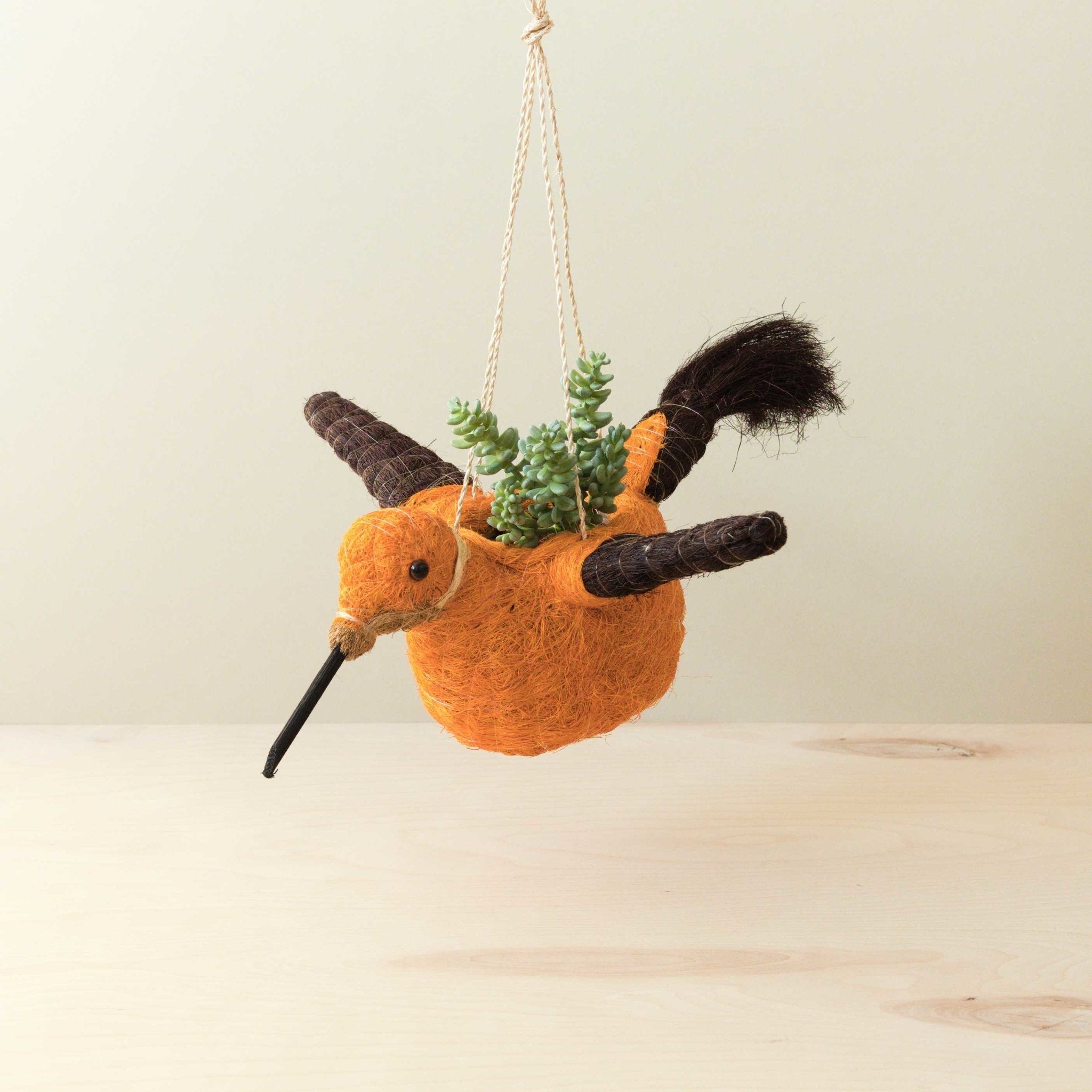 Hummingbird Planter - Coco Coir | LIKHA x Gilded Frond Clay + Textiles LIKHÂ | Heirloom Boulevard