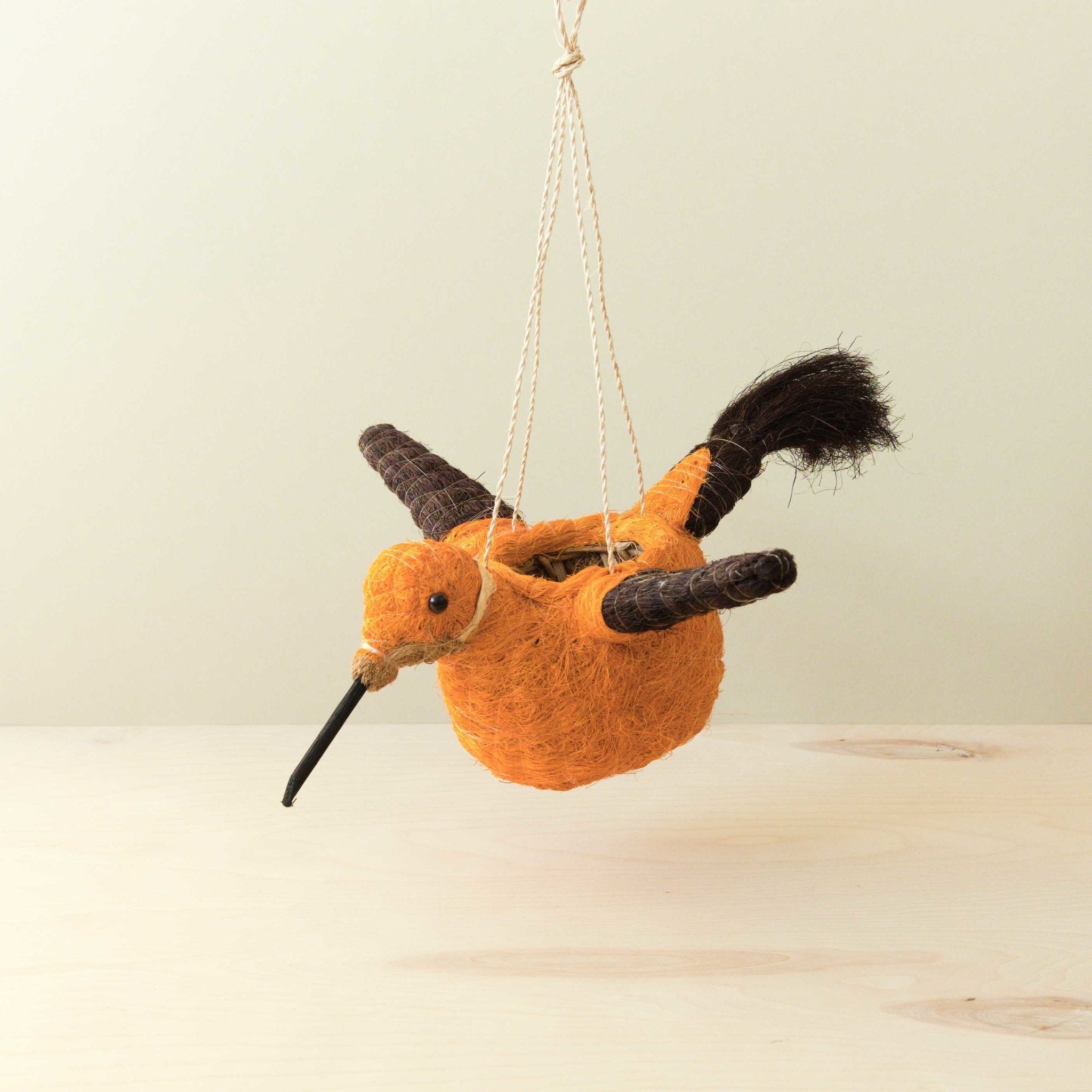 Hummingbird Planter - Coco Coir | LIKHA x Gilded Frond Clay + Textiles LIKHÂ | Heirloom Boulevard