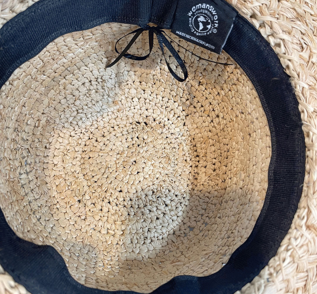 Raffia Sun Hat | Heirloom Boulevard