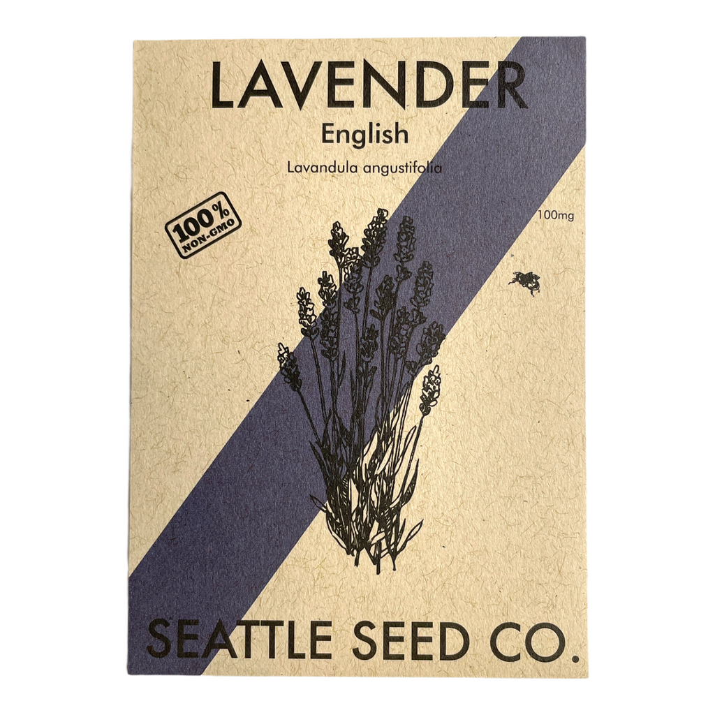 Seattle Seed Company Lavender - English | Heirloom Boulevard