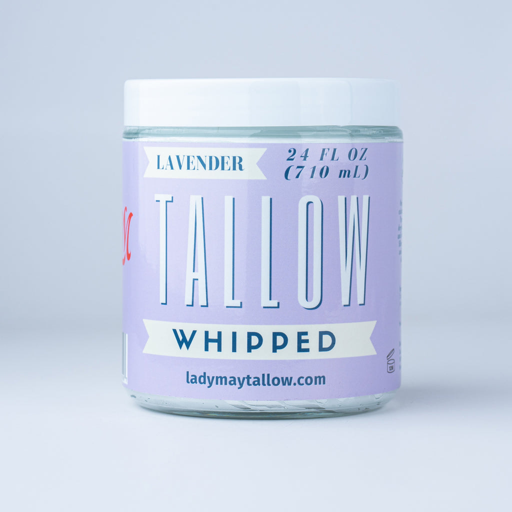 Whipped Tallow | All Natural Moisturizer Choose Scent Size 2oz-85oz Lady May Tallow | Heirloom Boulevard