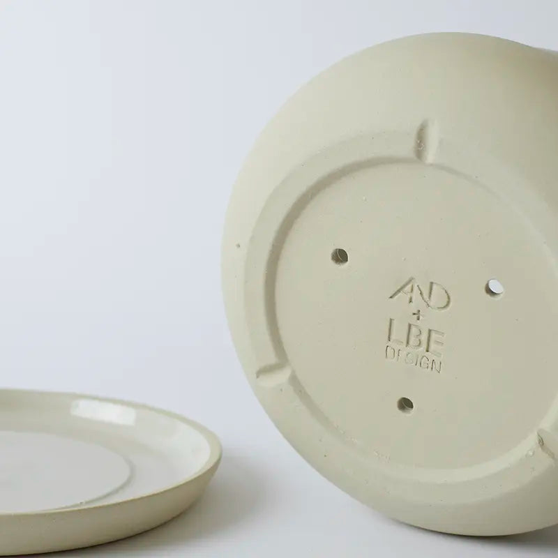 LBE Design Rancho Planter - 5 Inch with Saucer | Heirloom Boulevard