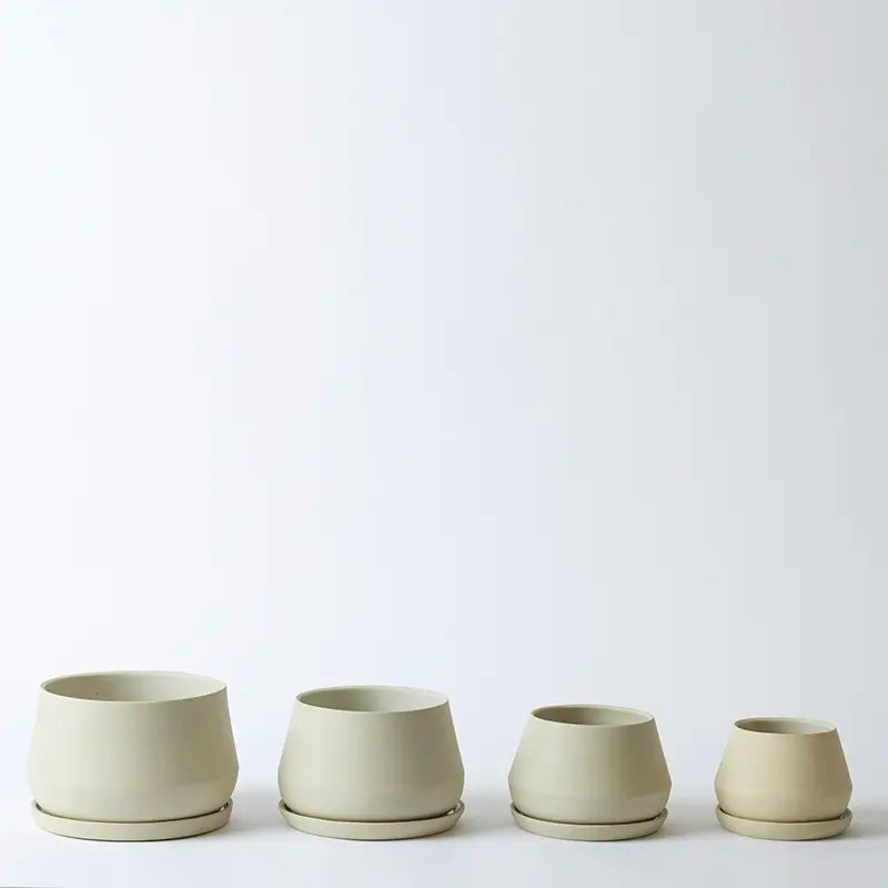 LBE Design Rancho Planter - 5 Inch with Saucer | Heirloom Boulevard