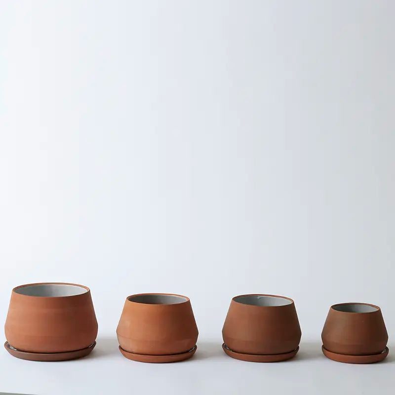 LBE Design Rancho Planter - 5 Inch with Saucer | Heirloom Boulevard