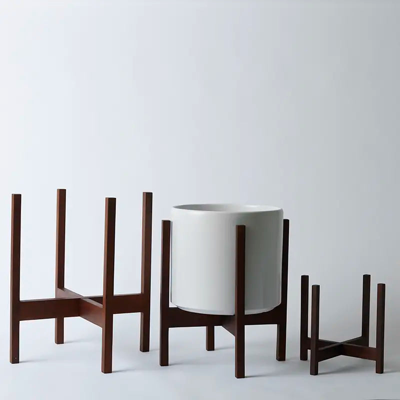 LBE Design Solid Goods - Square Leg - Mahogany Stand | Heirloom Boulevard