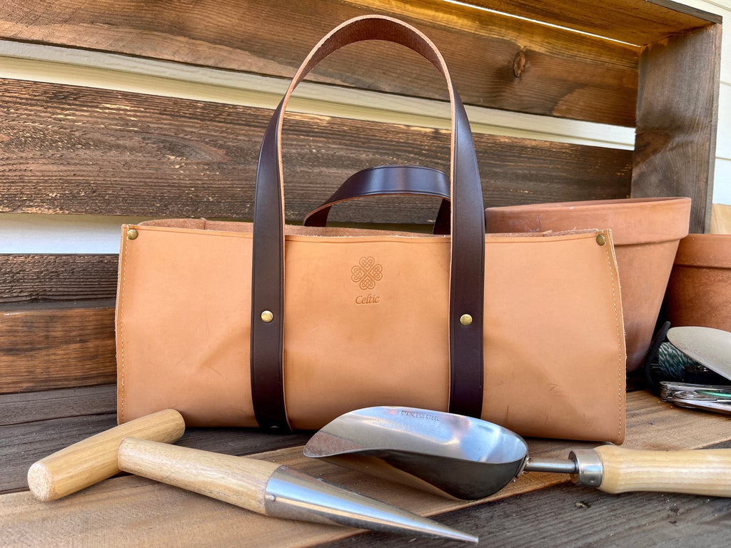 Leather Gardener's Tool Bag | Heirloom Boulevard