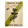 Seattle Seed Company Lemon Balm | Heirloom Boulevard