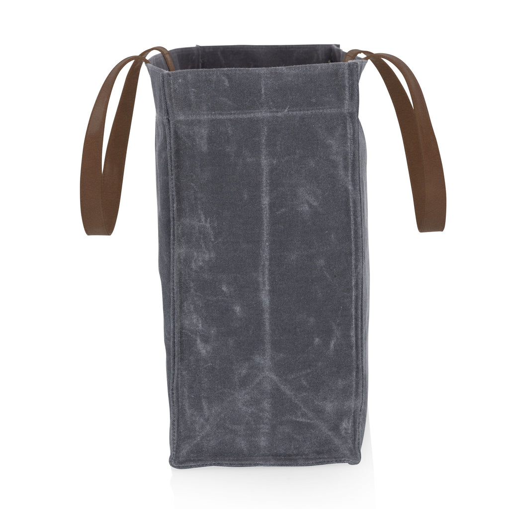 Legacy Market Waxed Canvas Tote with Leatherette Handles