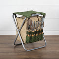 Oniva Gardener Folding Seat with Tools Default Title | Heirloom Boulevard