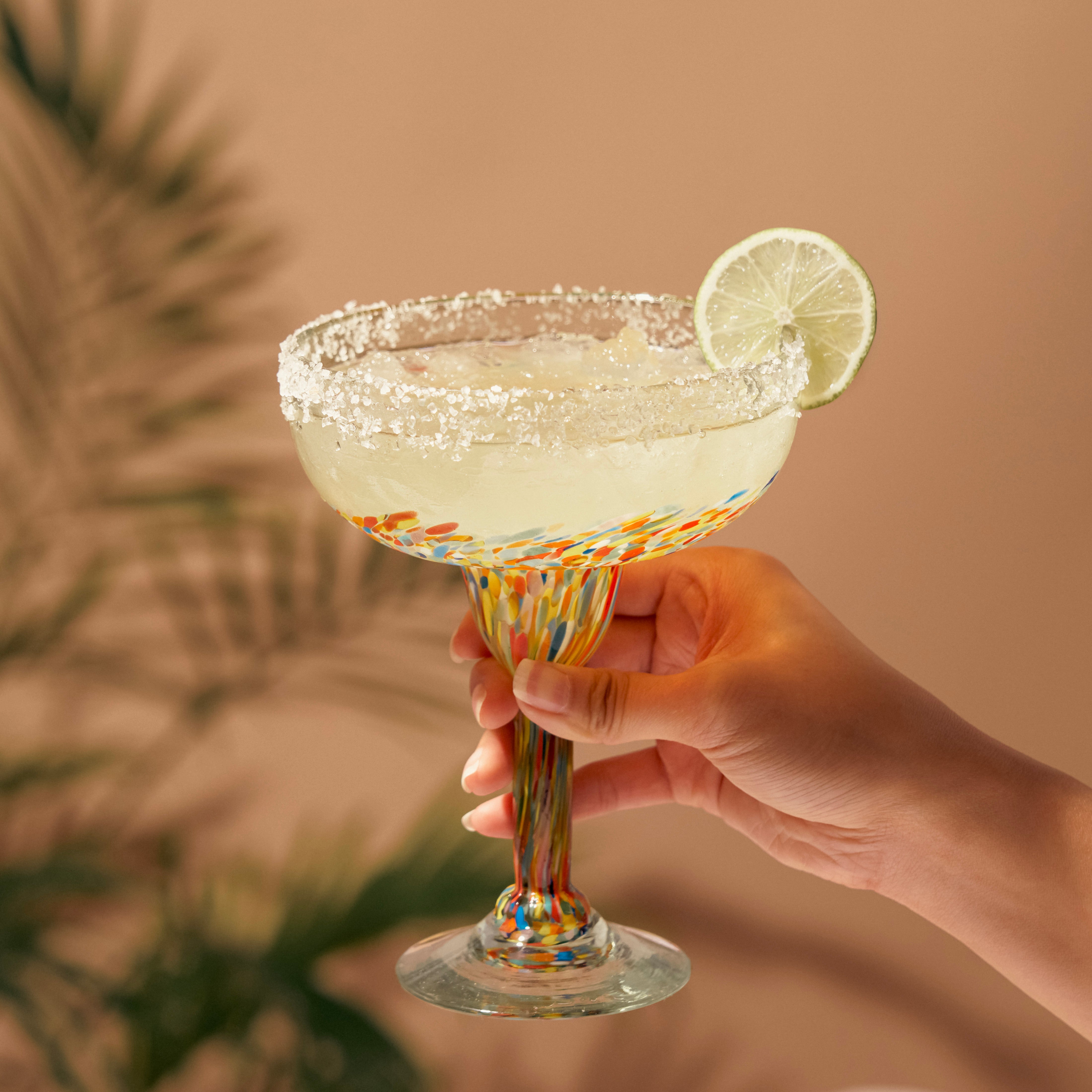 Twine Living Segunda Vida Artistico Margarita Glasses - Thumbnail 4