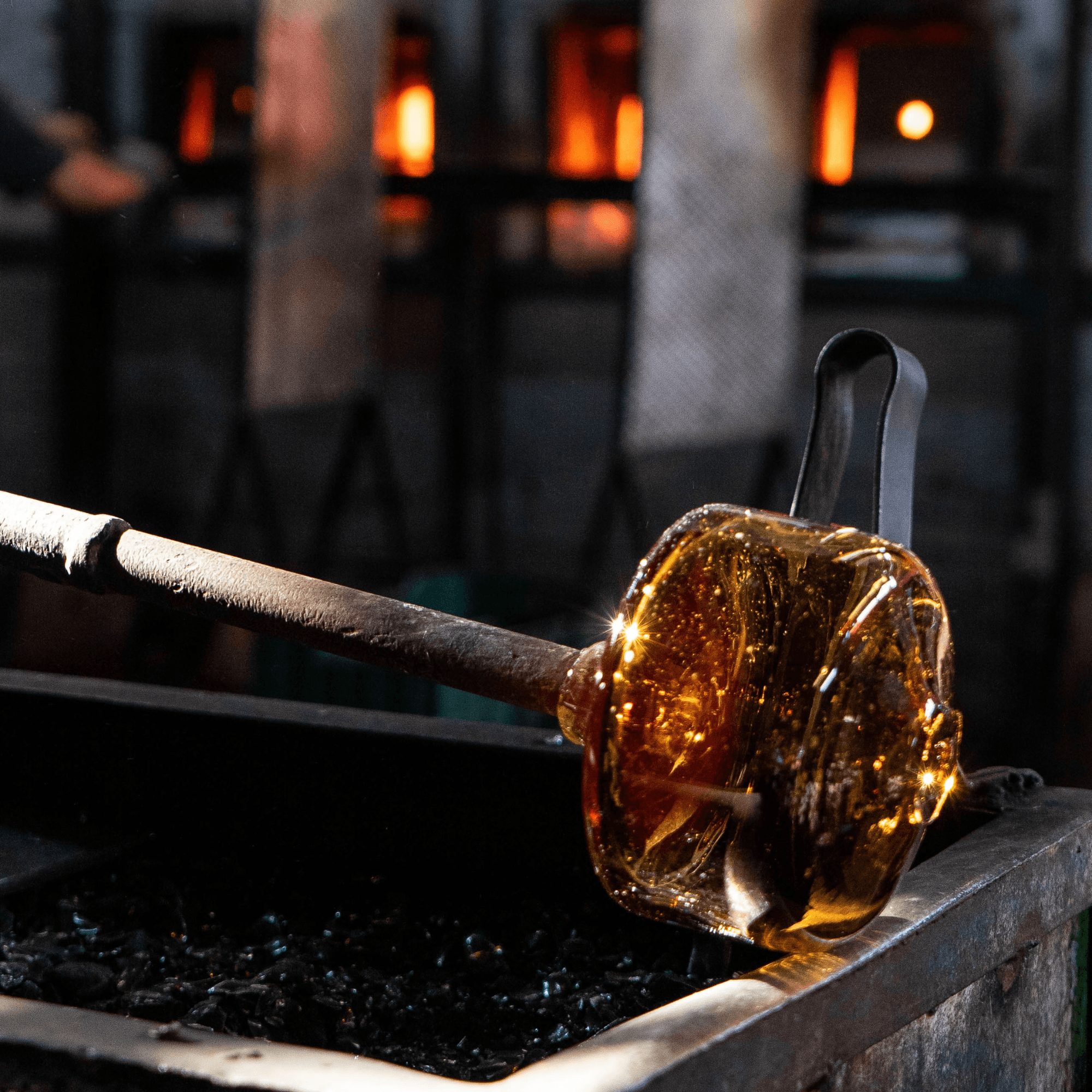 Pure Beeswax Candle in Blown Glass | Heirloom Boulevard