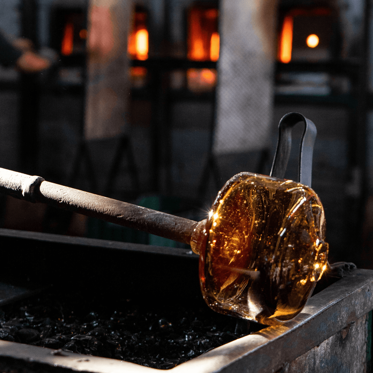 Pure Beeswax Candle in Blown Glass | Heirloom Boulevard