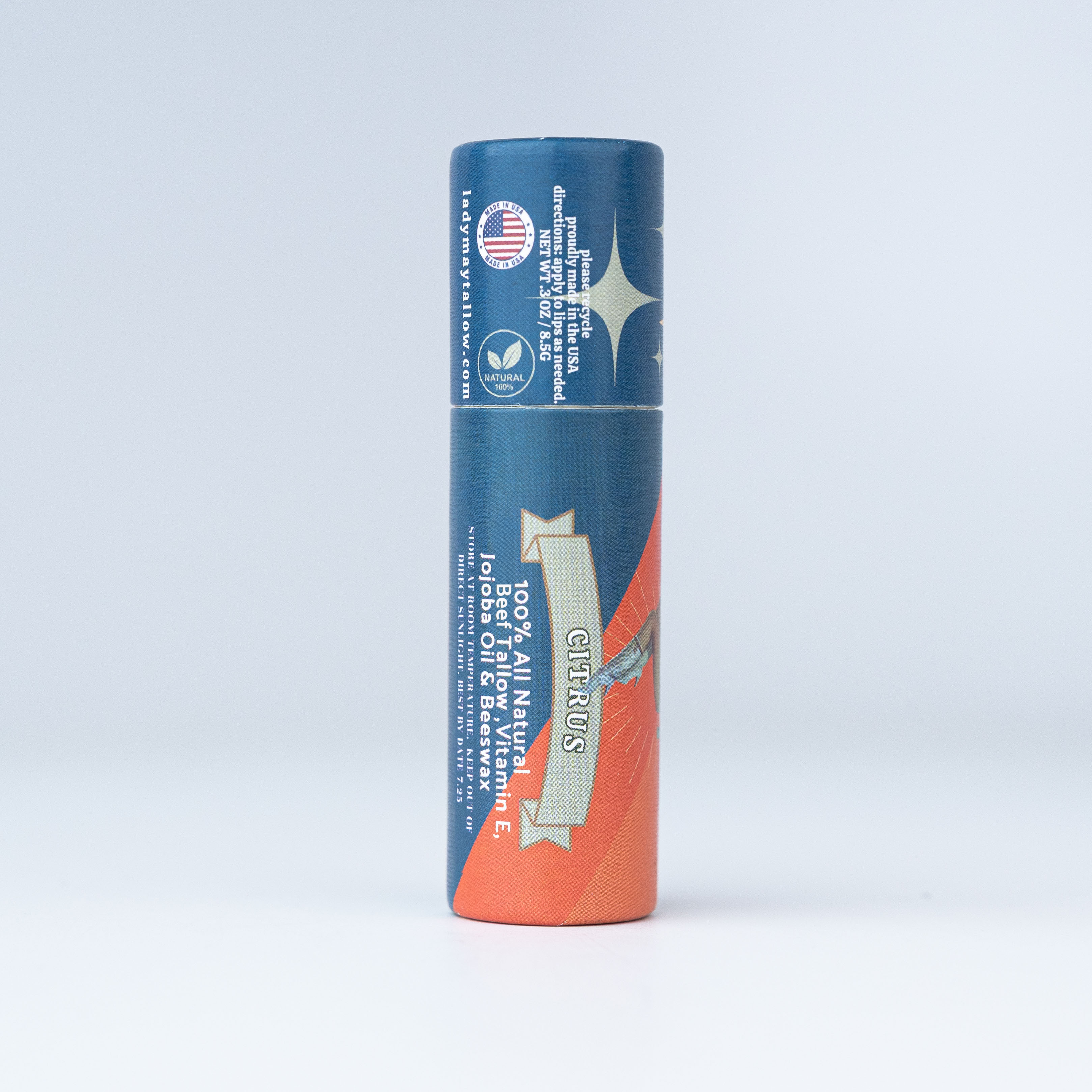 Tallow Lip Balm Multipack - Citrus, Vanilla, Mint, Pina Colada Lady May Tallow | Heirloom Boulevard