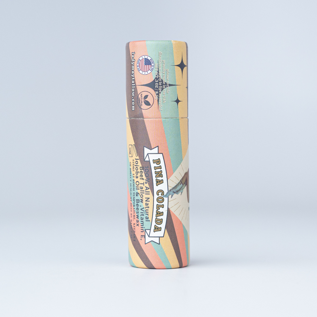 Tallow Lip Balm Multipack - Citrus, Vanilla, Mint, Pina Colada Lady May Tallow | Heirloom Boulevard