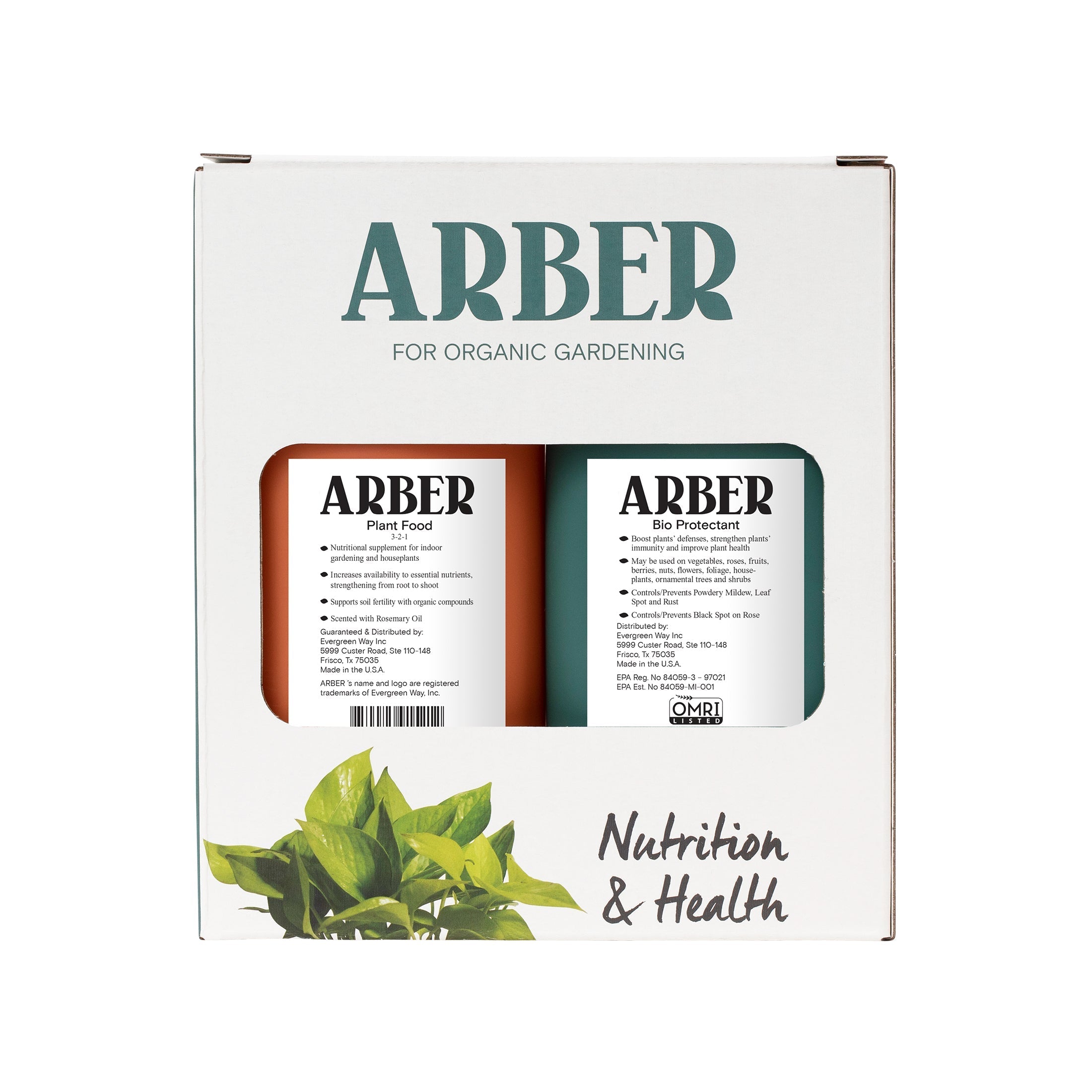 Arber Organic Nutrition & Health Starter Set