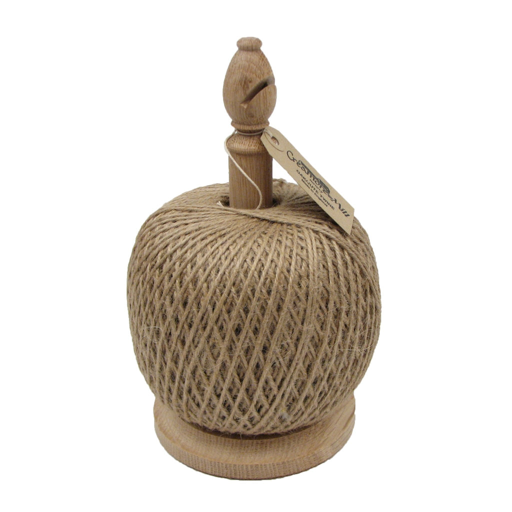 Oak Bishop Twine Tidy with Cutter and Twine (Made in Britain) Natural | Heirloom Boulevard
