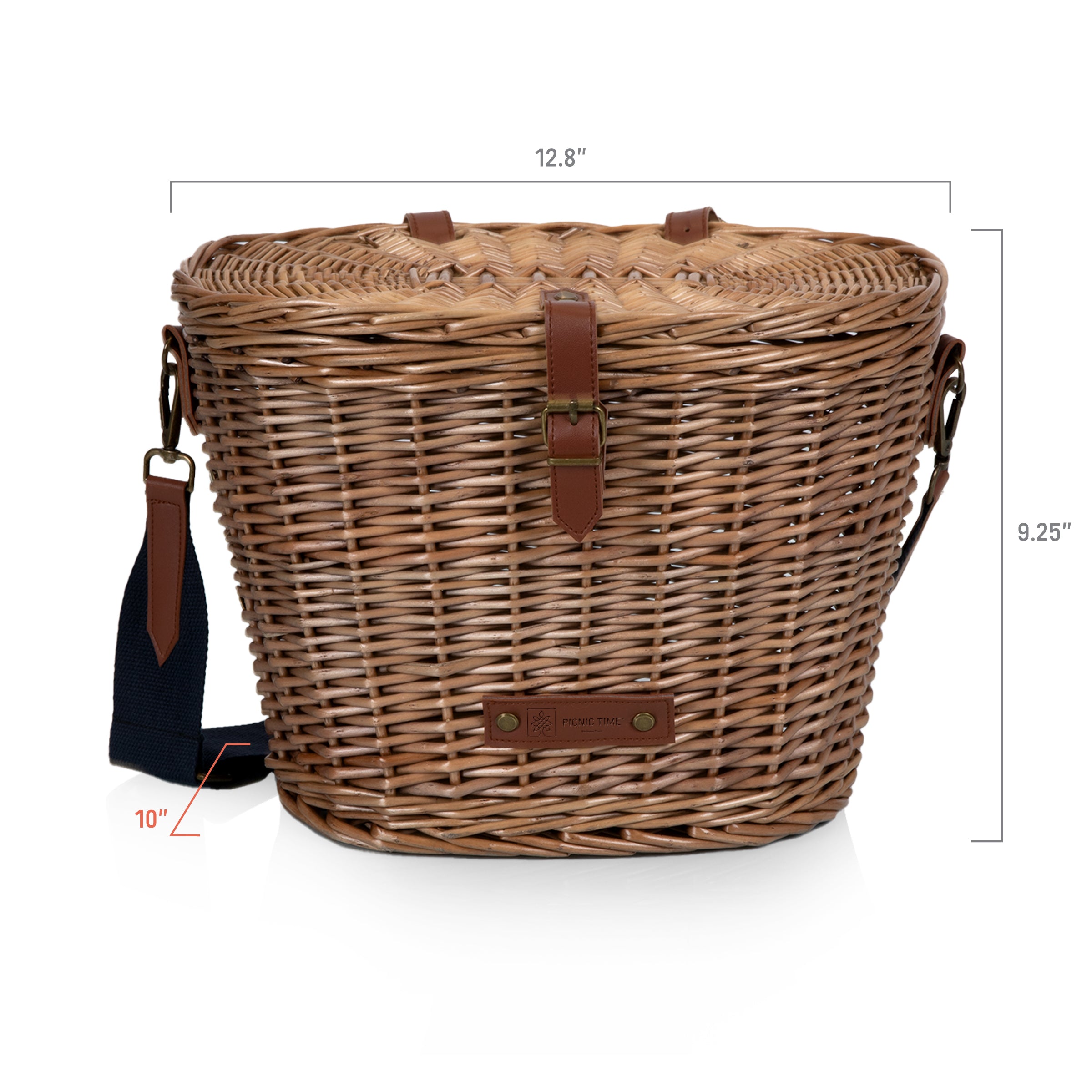 Picnic Time Cambridge Bicycle Basket | Heirloom Boulevard