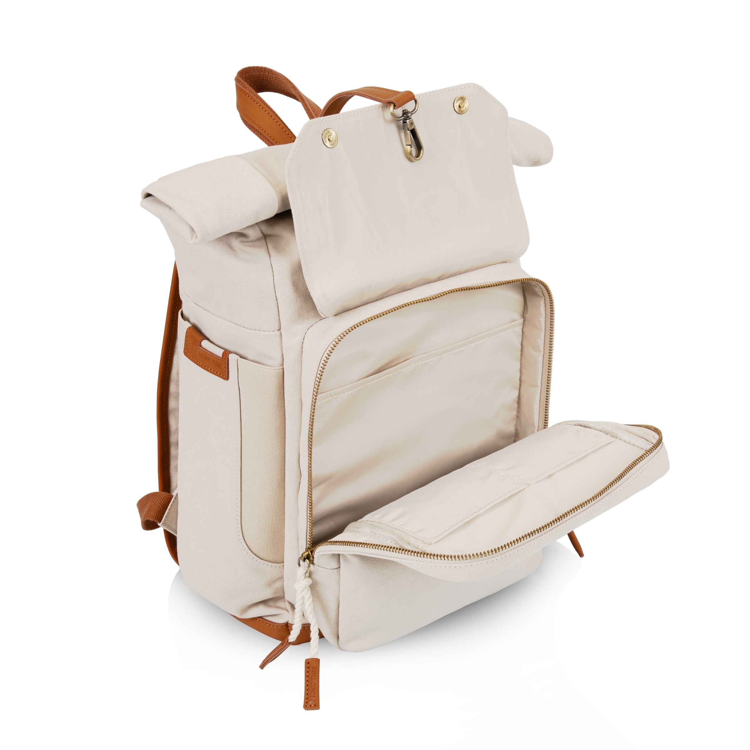 Picnic Time Carmel Roll Top Picnic Backpack Cooler | Heirloom Boulevard