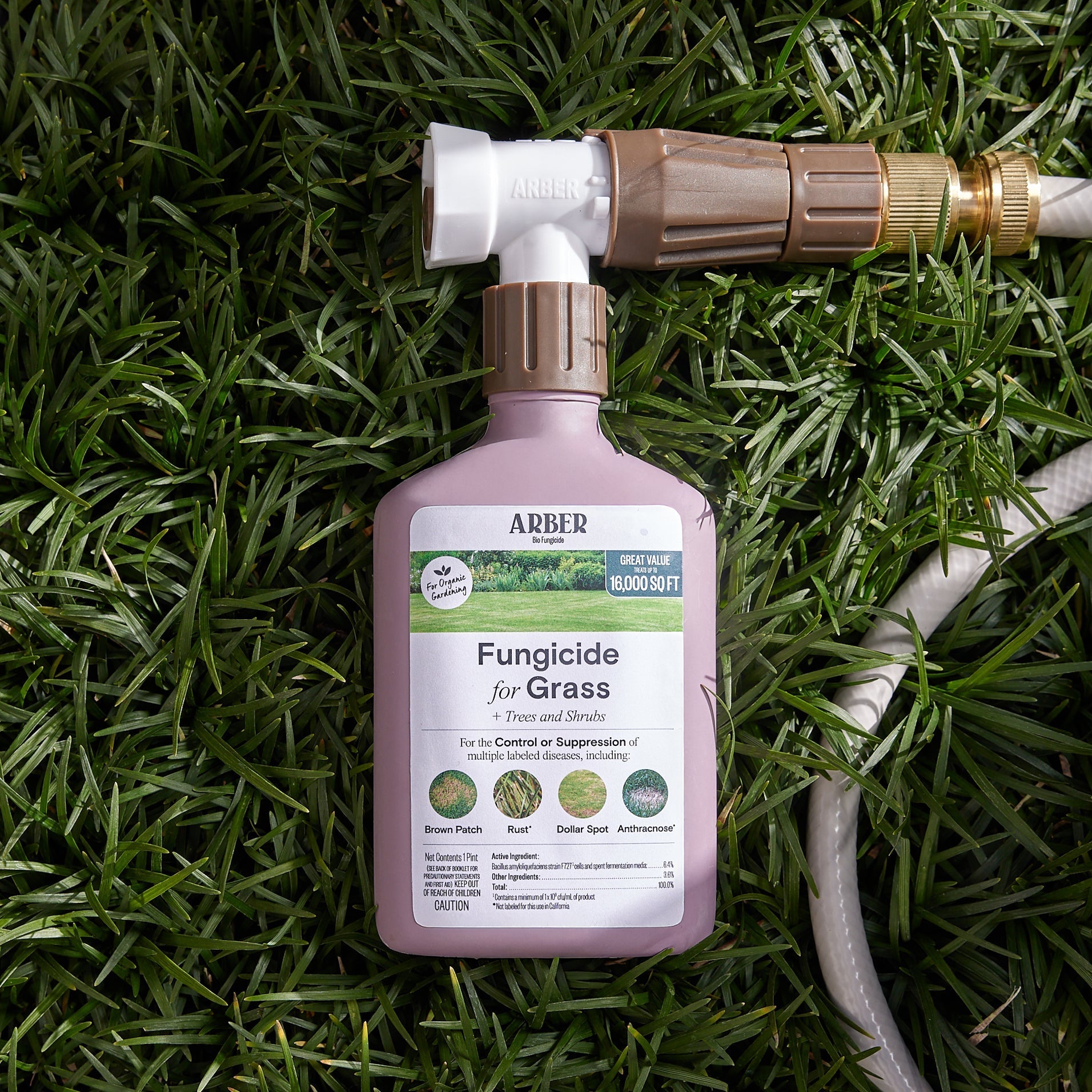 Arber Organic Fungicide for Grass, Trees & Shrubs