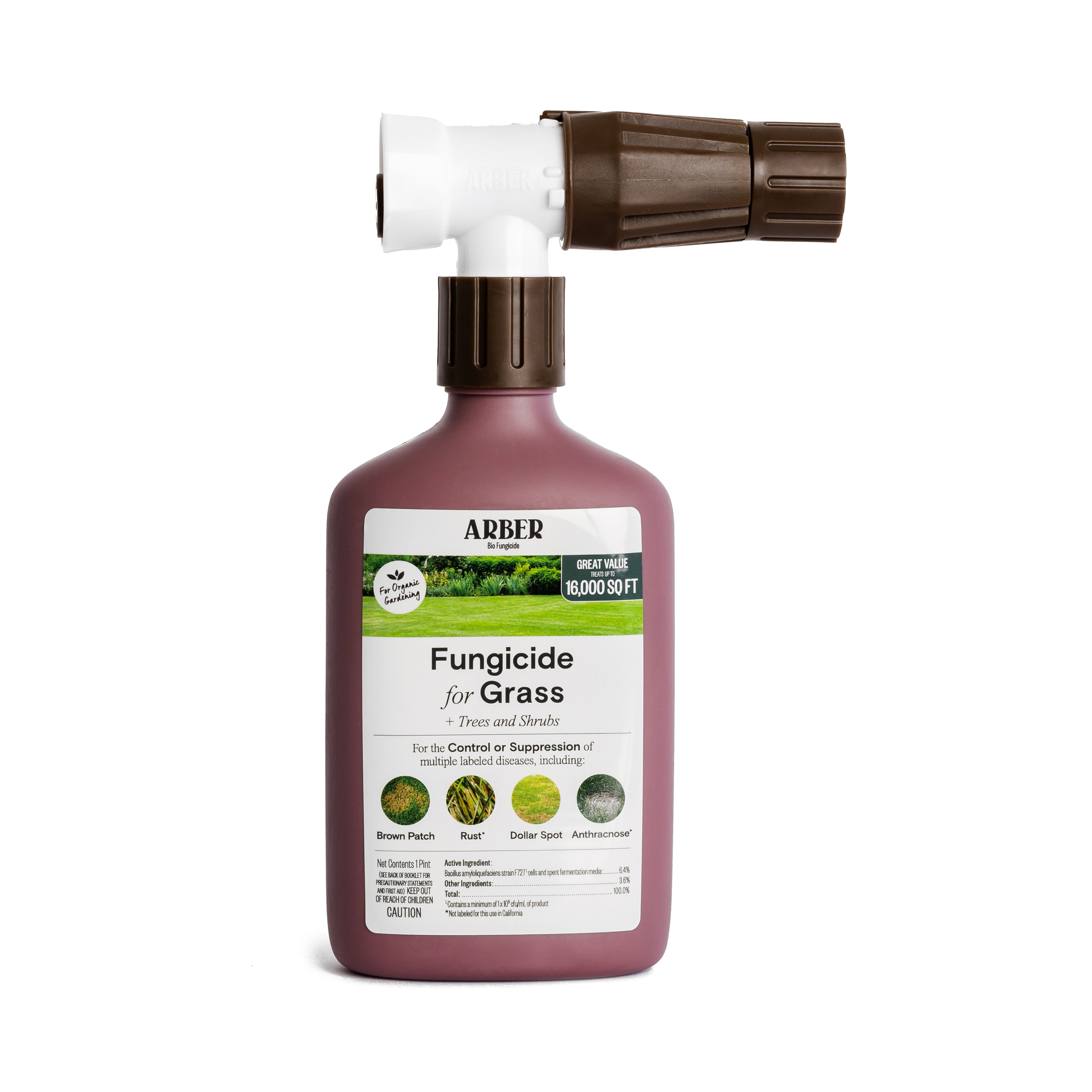 Arber Organic Fungicide for Grass, Trees & Shrubs