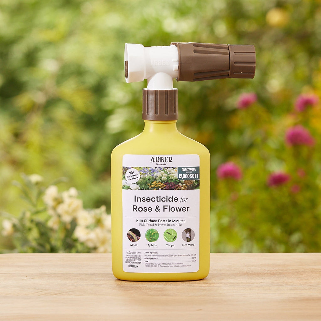Arber Organic Insecticide for Rose & Flower | Heirloom Boulevard