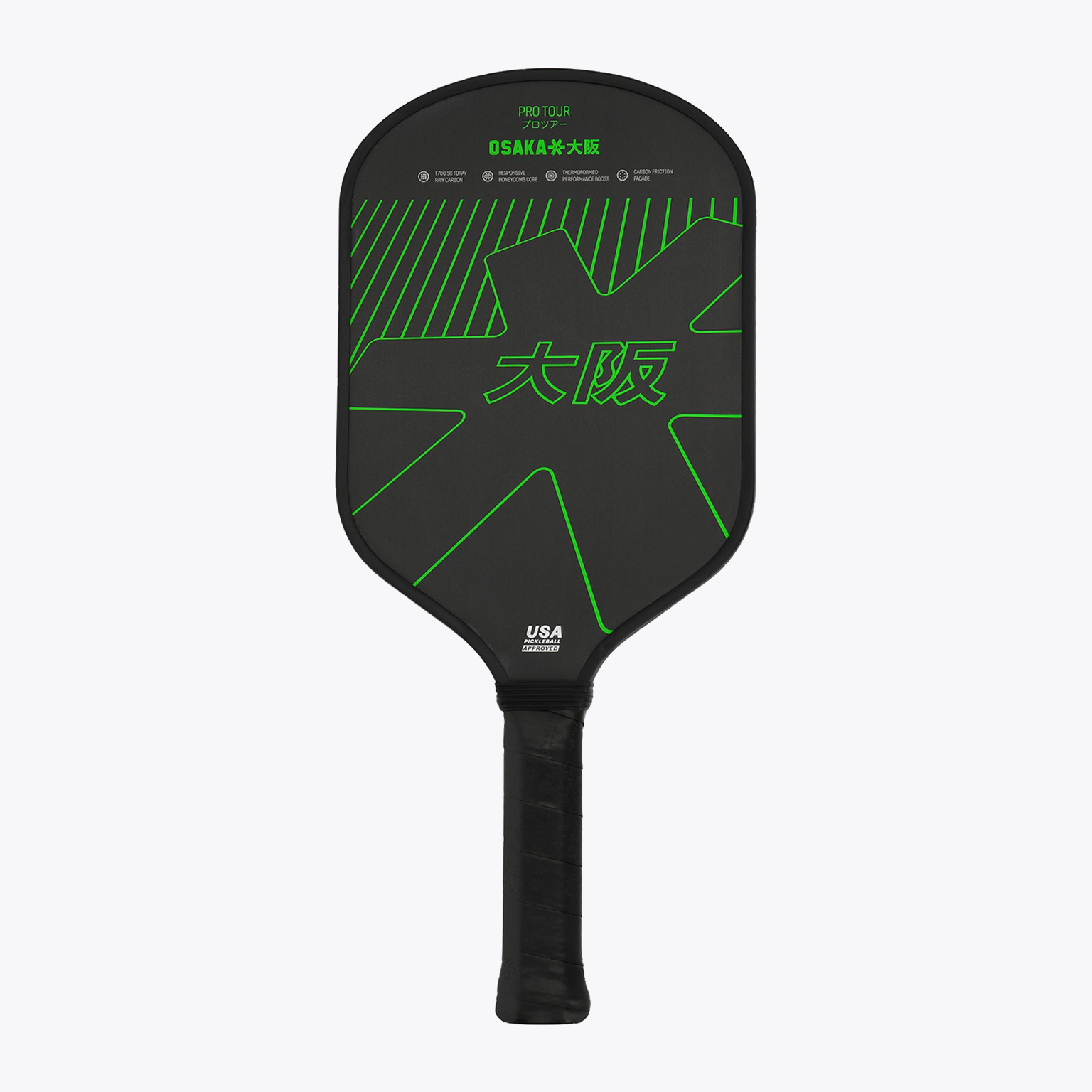 Osaka Pickleball Paddle Pro Tour | Iconic Black | Heirloom Boulevard