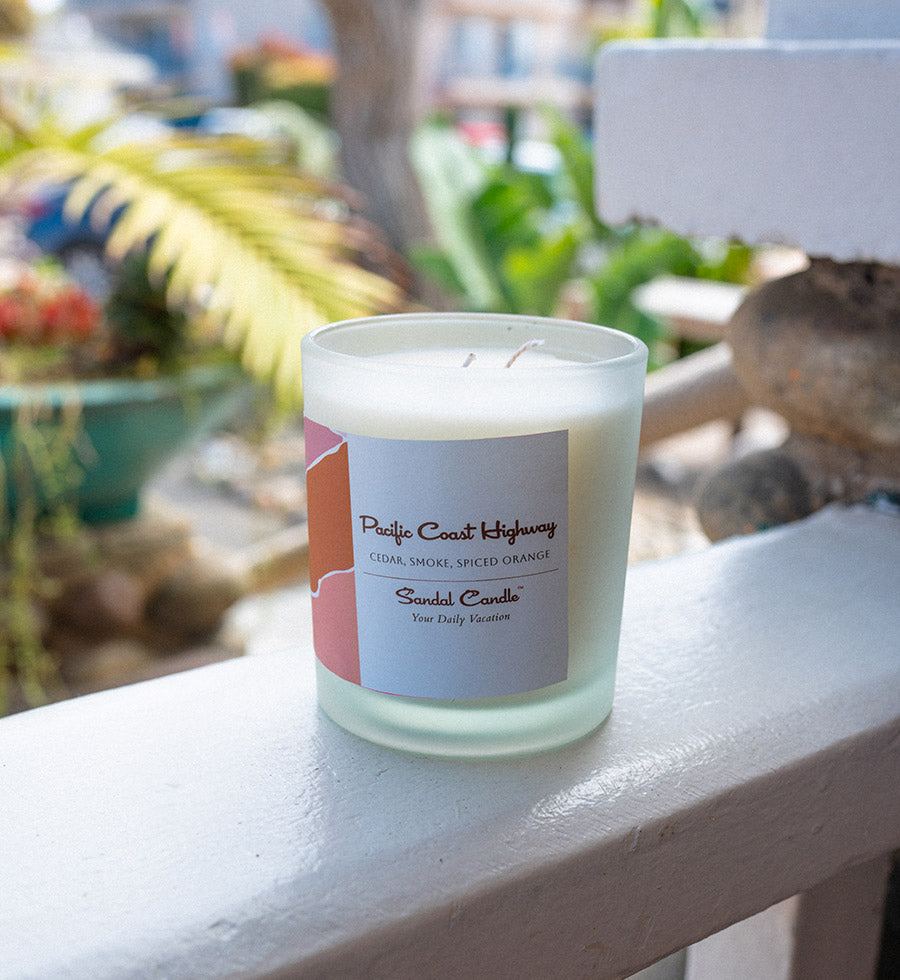 Sandal Candle | Pacific Coast Highway