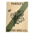 Seattle Seed Company Parsley - Dark Green Italian Flat Leaf | Heirloom Boulevard