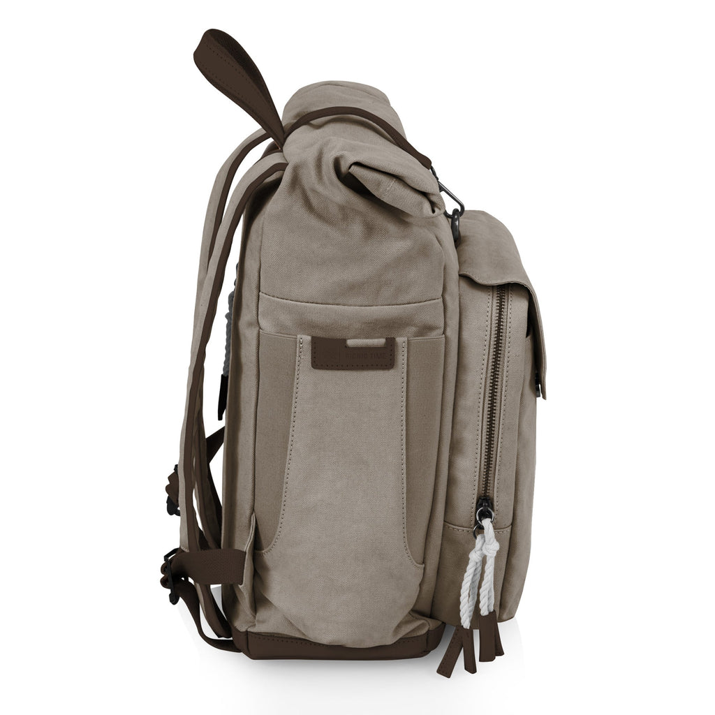 Picnic Time Carmel Roll Top Picnic Backpack Cooler | Heirloom Boulevard
