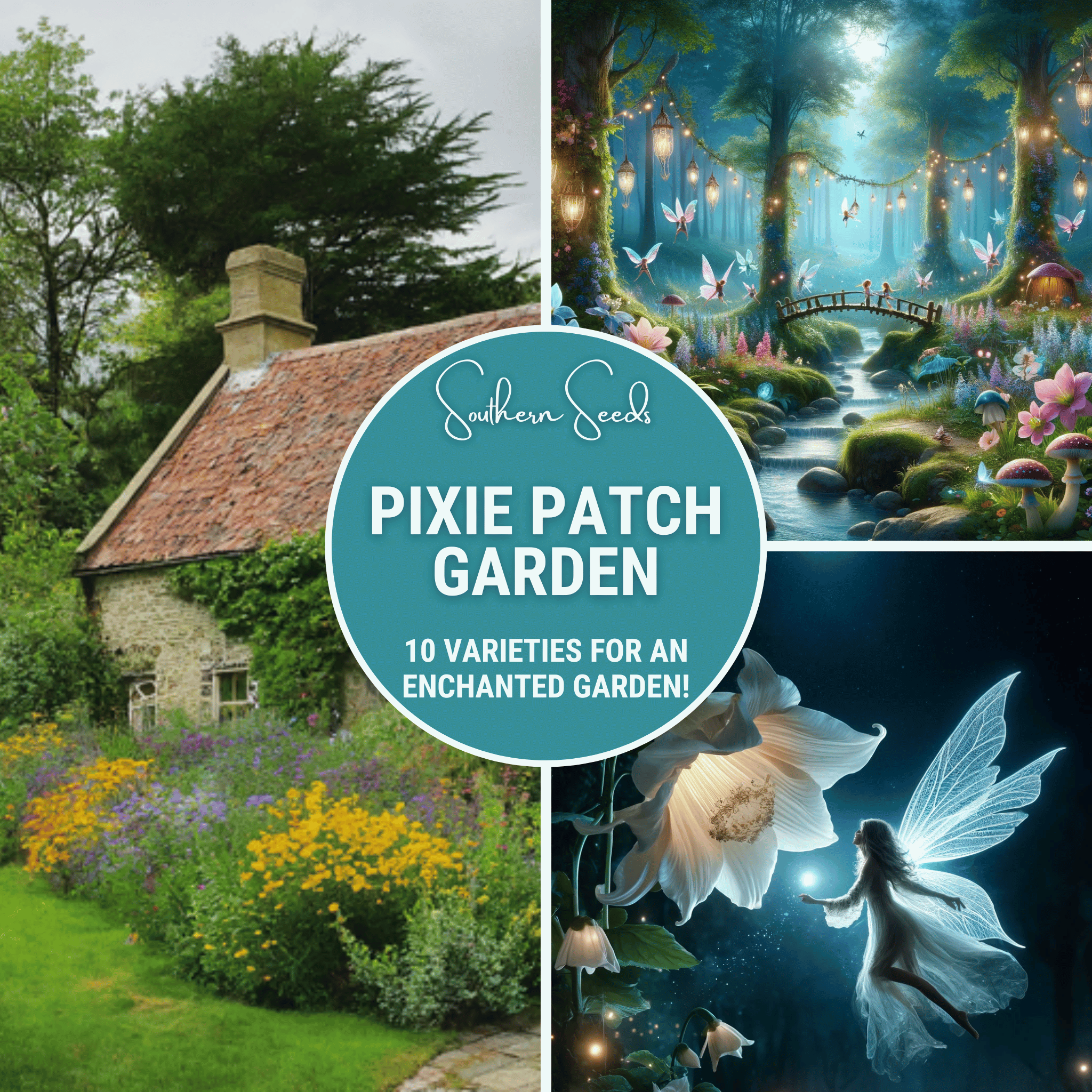 Southern Seeds Pixie Patch Seed Collection – 10 Enchanted Varieties | Heirloom Boulevard