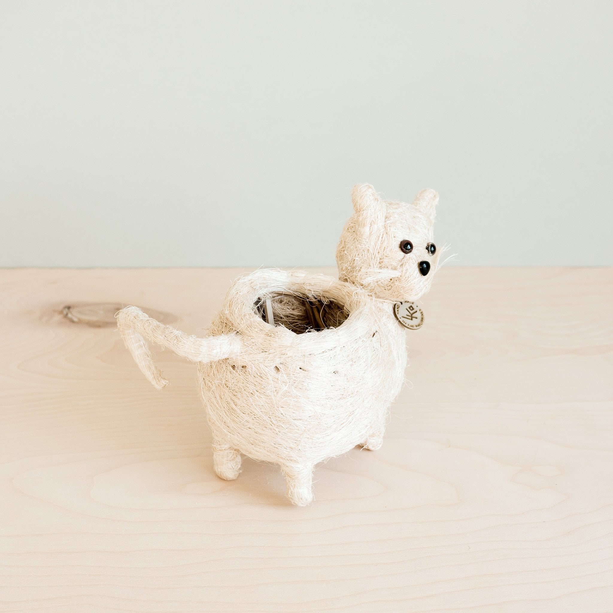 LIKHÂ Baby Cat Planter - Handmade Pot | LIKHÂ