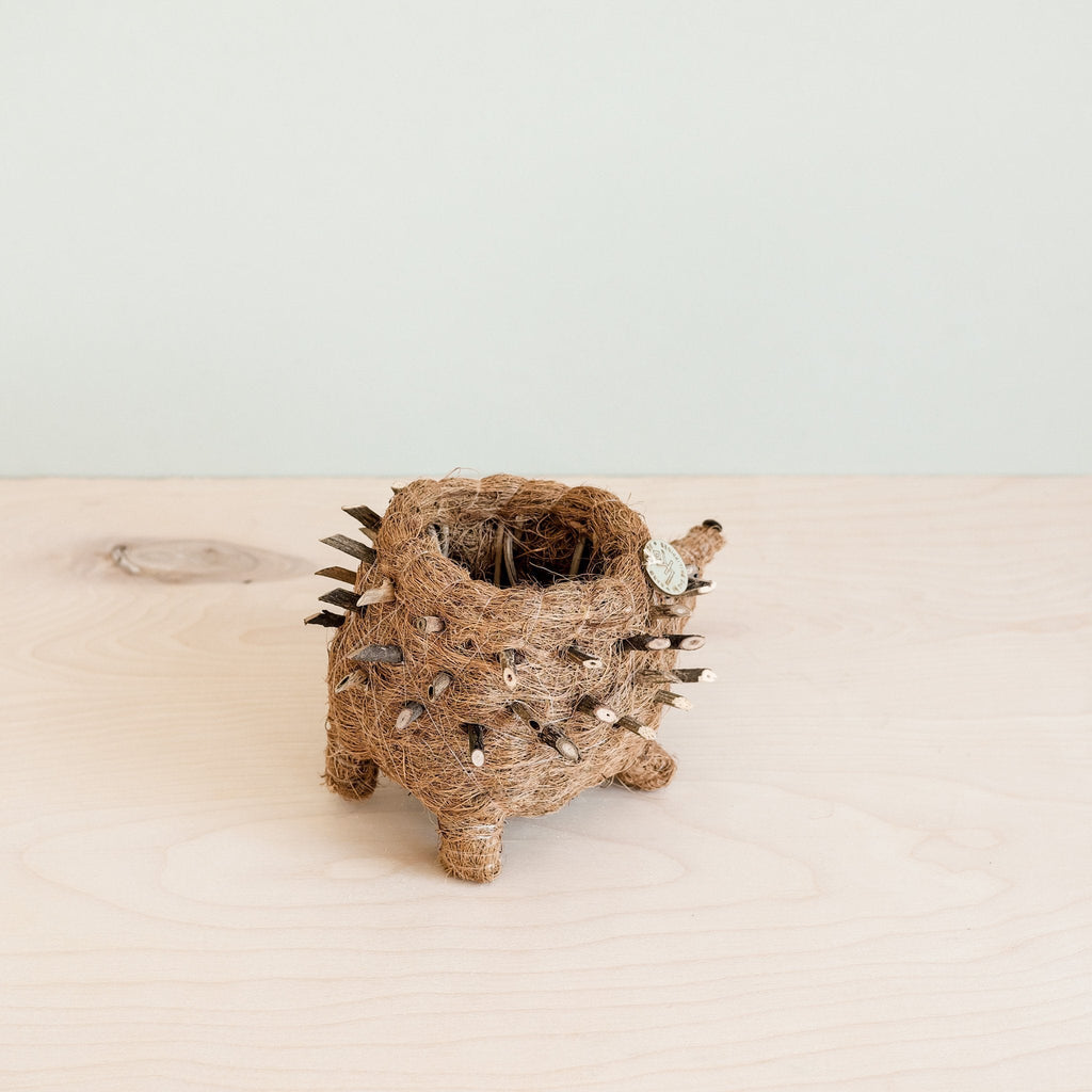 LIKHÂ Baby Hedgehog Plant Pot - Handmade Planters | LIKHÂ