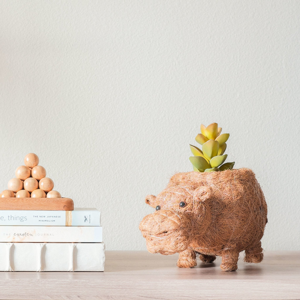 LIKHÂ Hippo Planter - Coco Planter | LIKHÂ