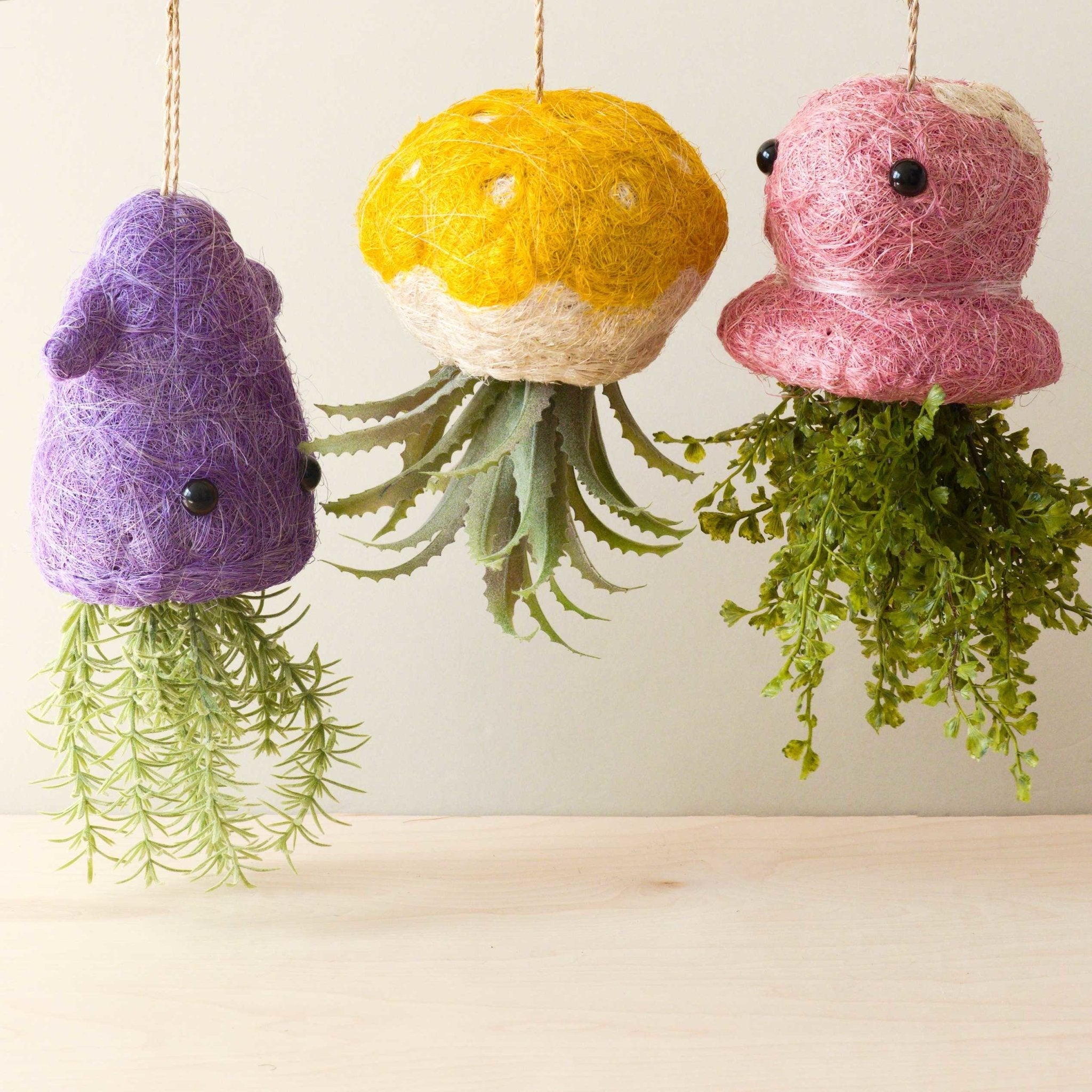 Octopus Planter for Air Plants - Handmade Hanging Planter | LIKHÂ LIKHÂ | Heirloom Boulevard