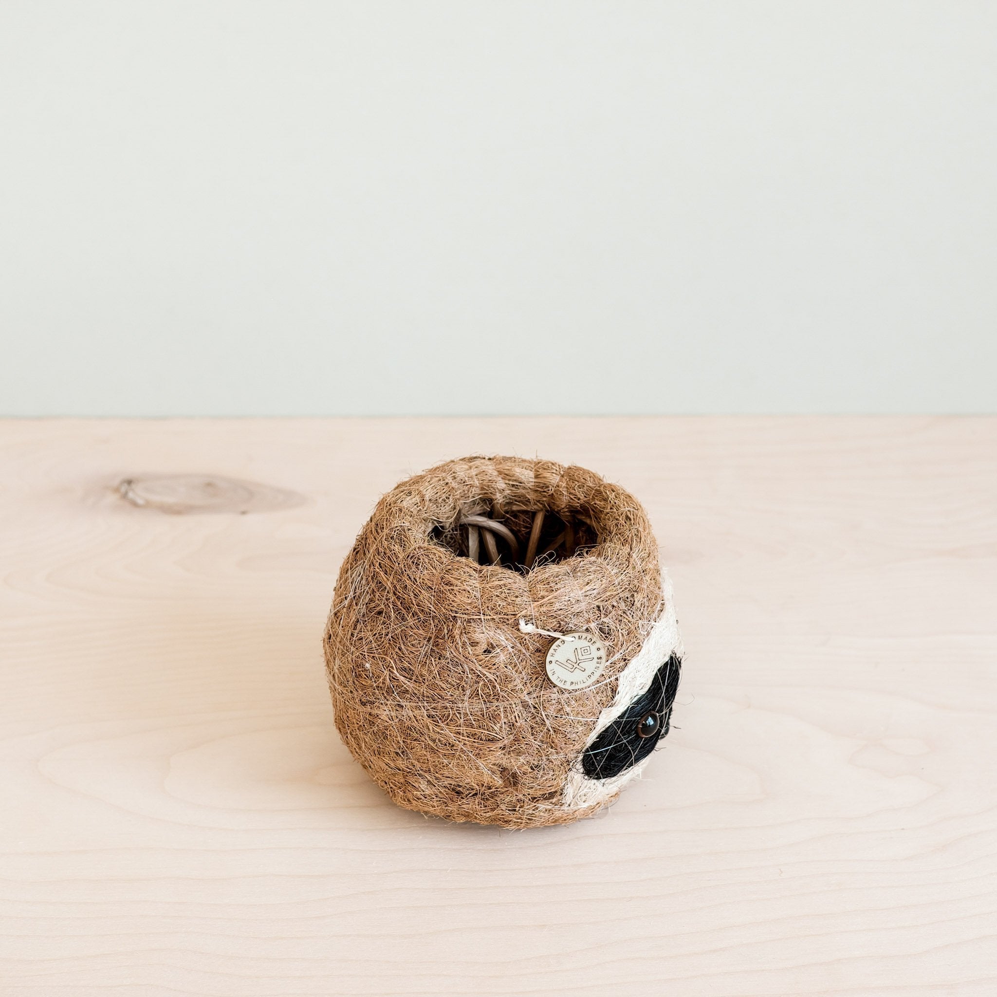 LIKHÂ Three-tone Sloth Coco Coir Planter - Handmade Planters | LIKHÂ LIKHÂ | Heirloom Boulevard