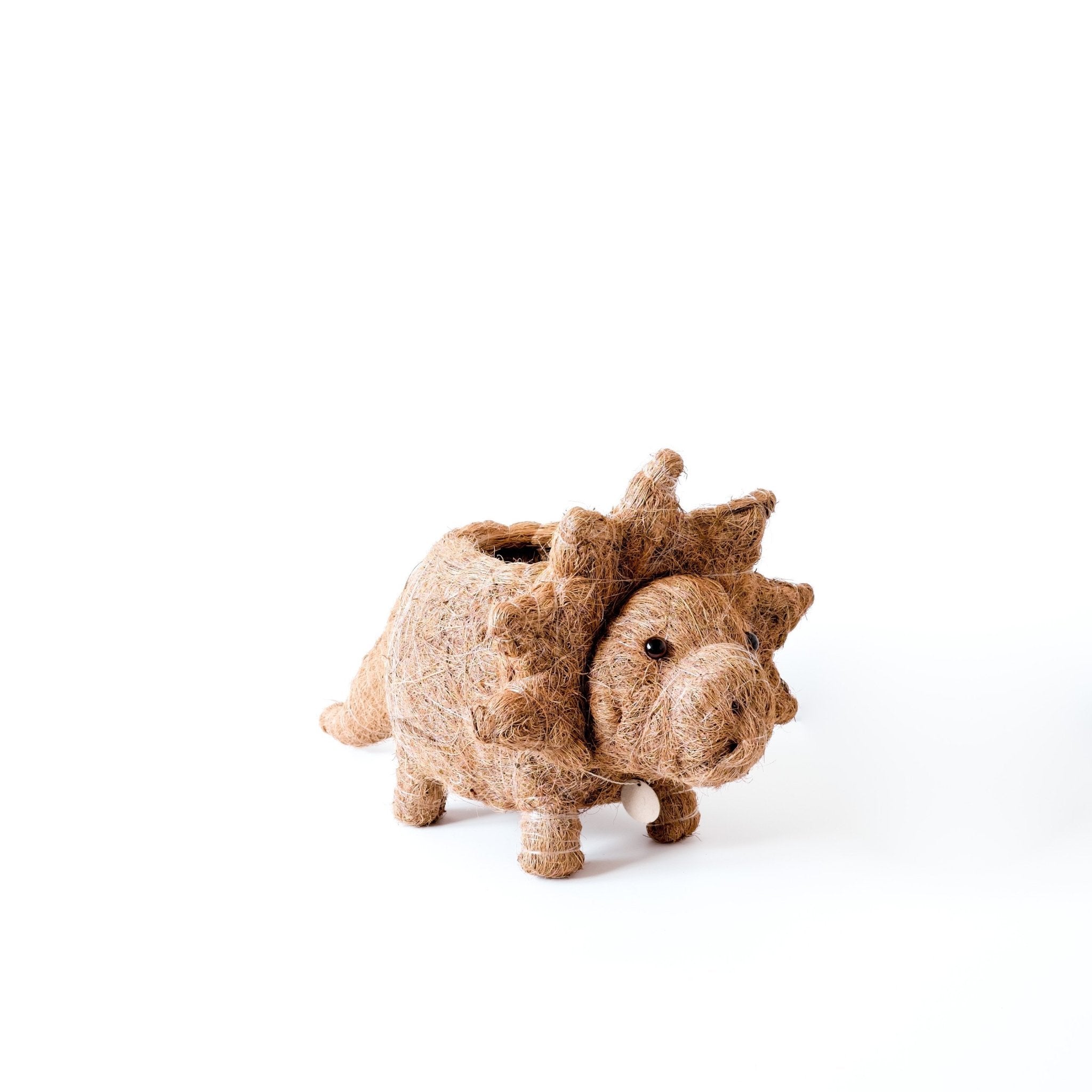 Triceratops Planter - Coco Coir Pots | LIKHÂ LIKHÂ | Heirloom Boulevard